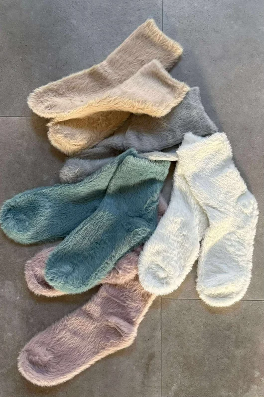 Claudia Cosy Socks Cloud